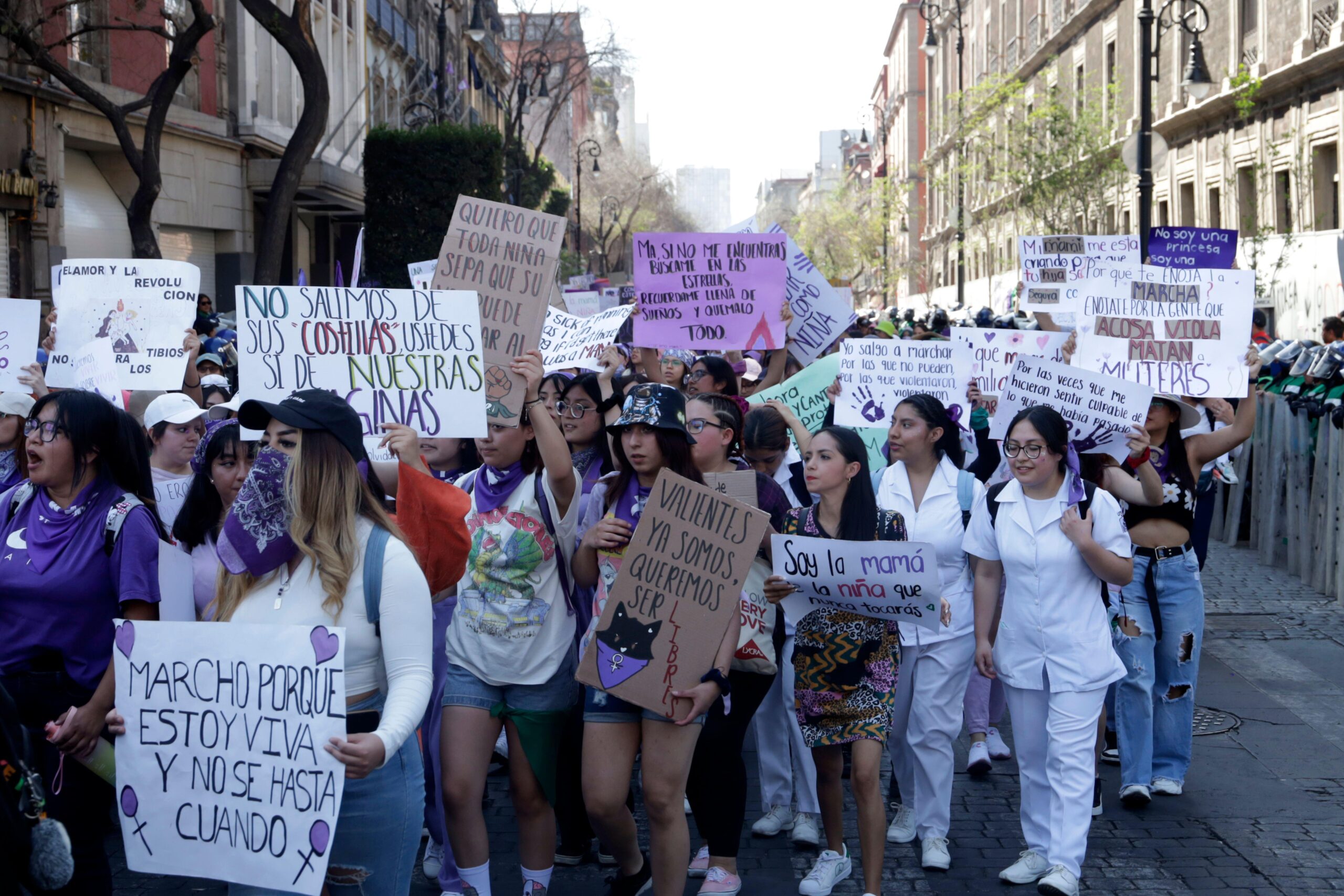Marcha 8M Día Internacional de la Mujer CDMX 2025