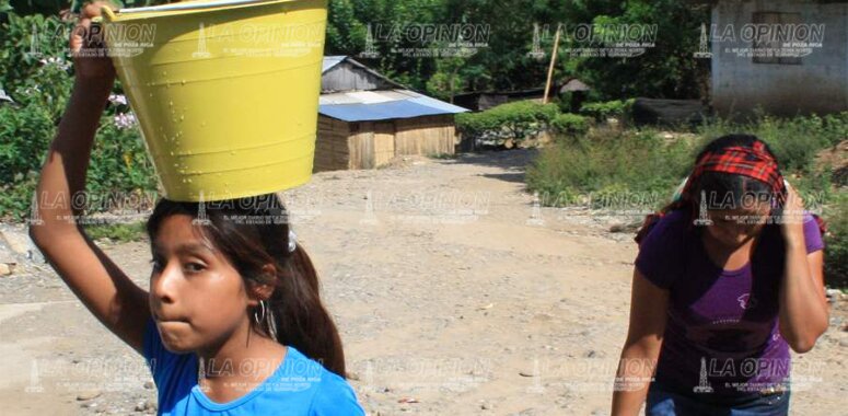 Sufren colonos por la escasez de agua