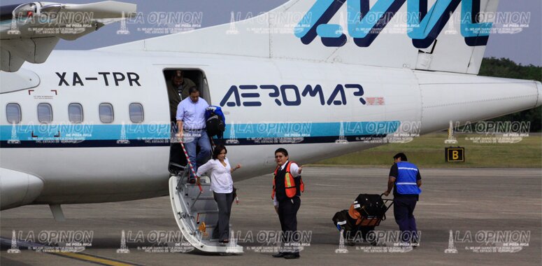 Riesgo en el aire. llueven quejas contra Aeromar