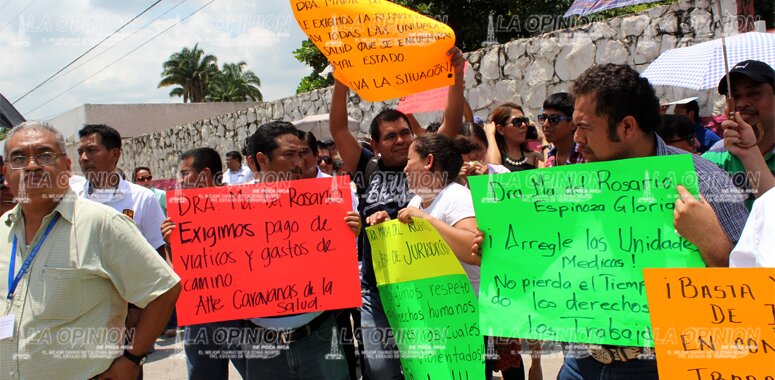 Sitian trabajadores la Jurisdicción Sanitaria