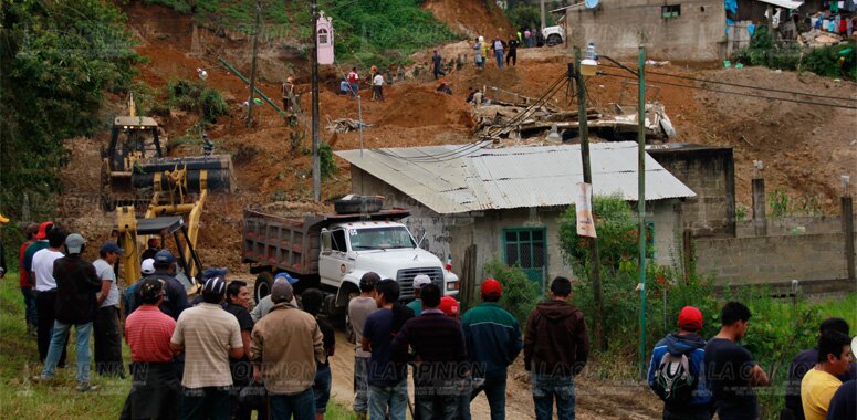 Alertan por inundaciones y deslizamiento de tierra