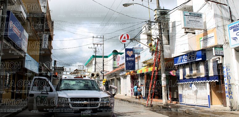 Apagones y más apagones, ahora en Tuxpan 